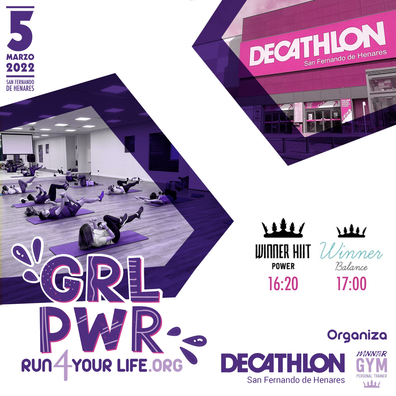 Winner HIIT y Winner Balance Run 4 Your Life